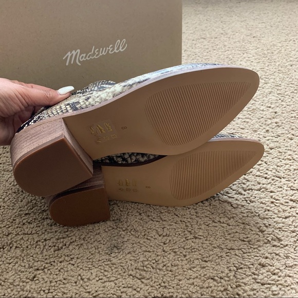 NEW Madewell Sonia Chelsea Snakeskin Print Boot - Picture 15 of 16